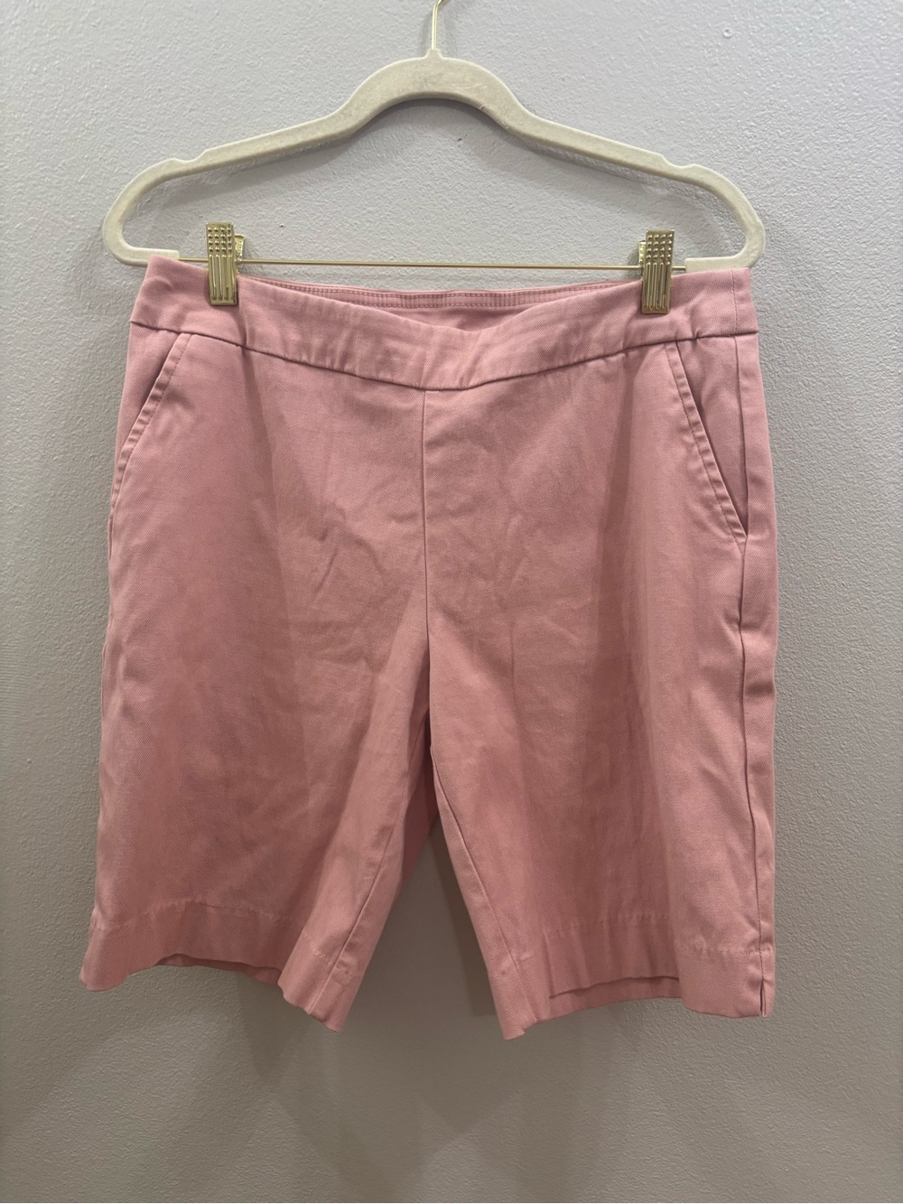 Time & Tru Classic Pink Women's Bermuda Shorts